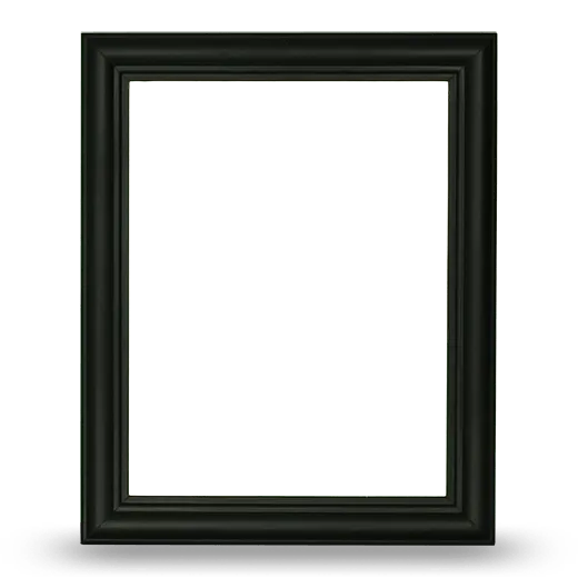 Black Frame Only - Letter Size