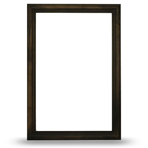 Brown Frame Only - Armorial Size