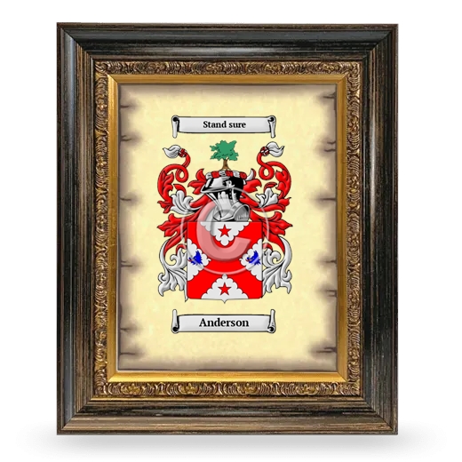 Coat of Arms Framed - Heirloom