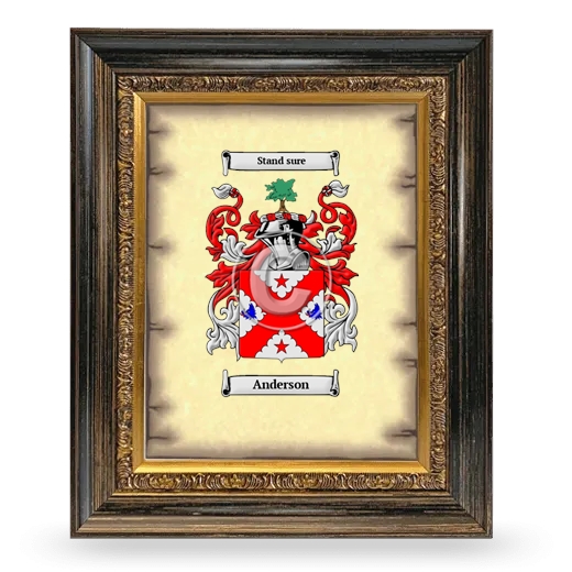 Coat of Arms Framed - Heirloom