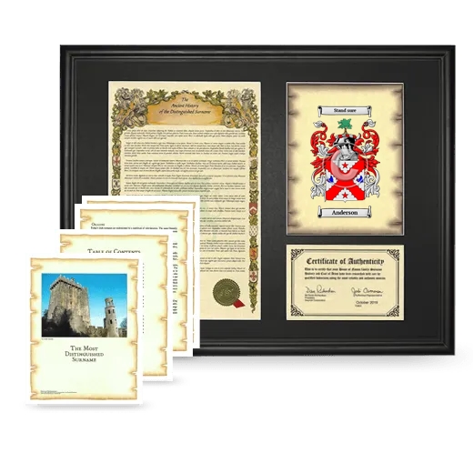 Framed History And Complete History- Black